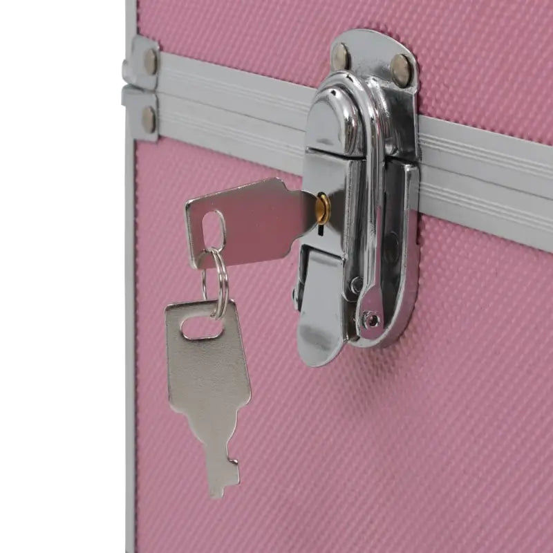 Cosmeticasoap met ABS en aluminium voor net georganiseerde make-up - Roze / 1 - Toilettassen