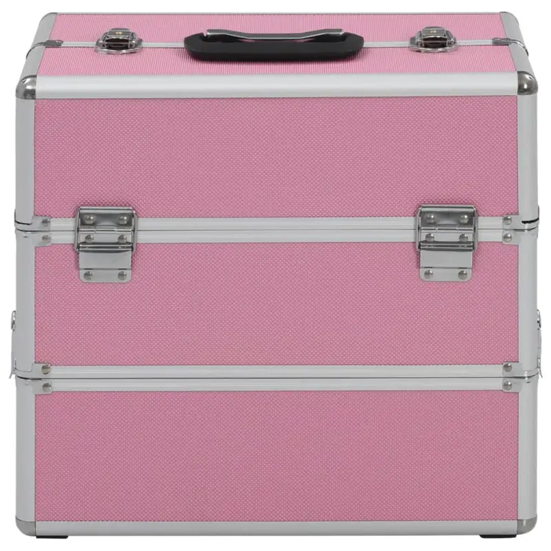 Cosmeticasoap met ABS en aluminium voor net georganiseerde make-up - Roze / 1 - Toilettassen