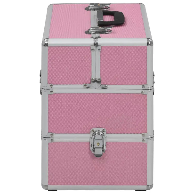 Cosmeticasoap met ABS en aluminium voor net georganiseerde make-up - Roze / 1 - Toilettassen