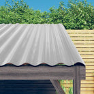 Dakshingles en pannen van gepoedercoat staal voor buitengebruik - Zilver / 60 x 36 cm / 36 - Dakshingles en -pannen