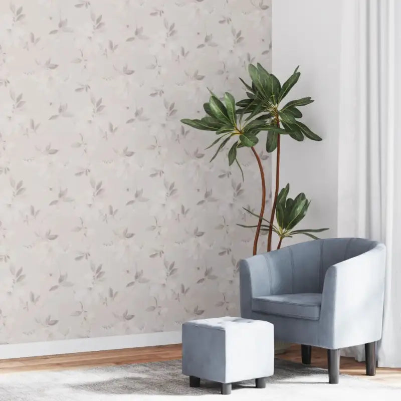 Decoratief behang om je muur te verbergen en te verfraaien - Bloemen / 1 - Behang
