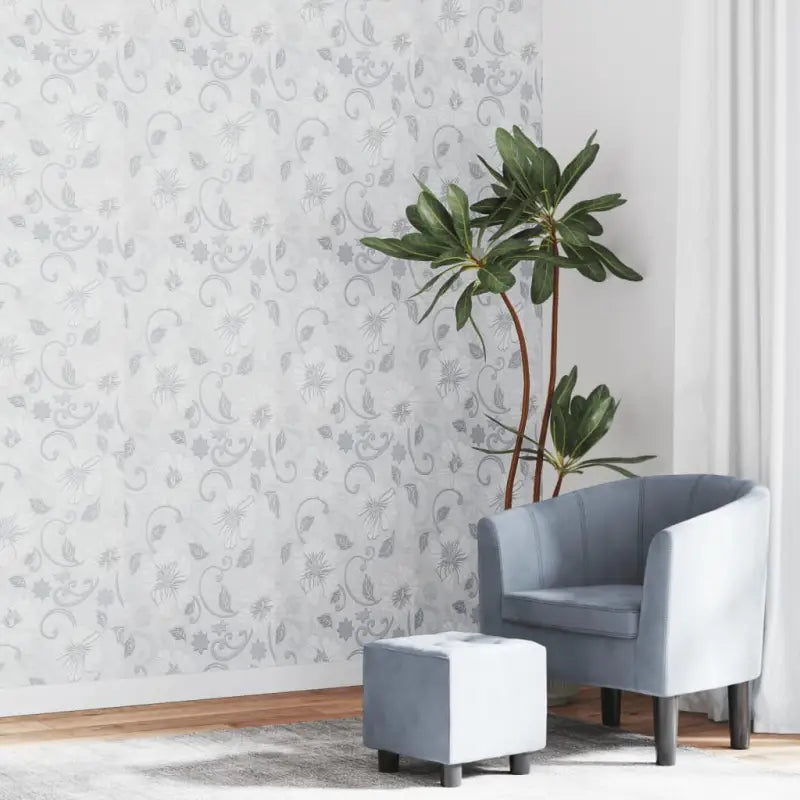 Decoratief behang om je muur te verbergen en te verfraaien - Gebloemd / 1 - Behang