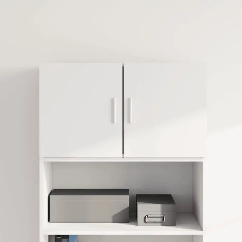 Decoratieve bewerkt hout wandkast voor een stijlvolle interieur toevoeging - Wit / 1 - Dressoirs & buffetkasten