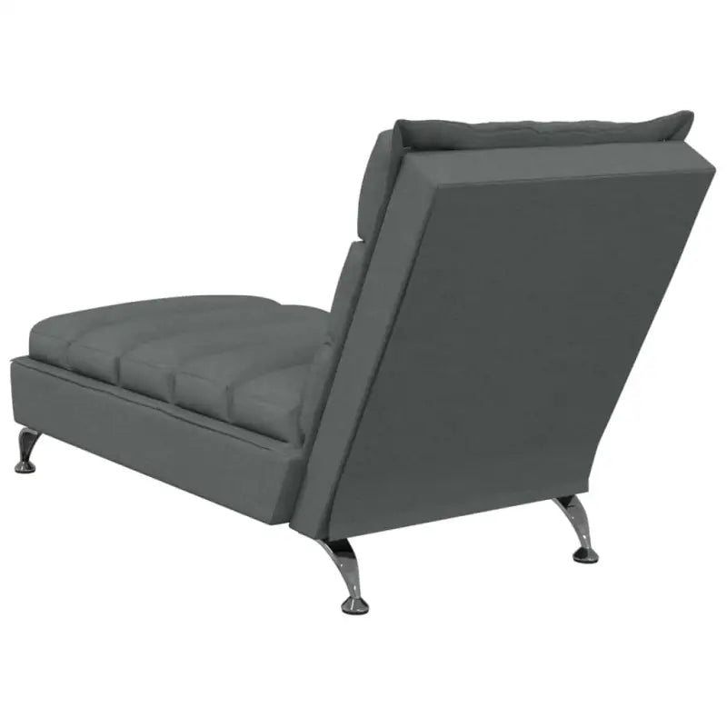 Decoratieve chaise longue met multiplex lattenbodem en duurzame stof - Chaises longues
