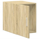 Decoratieve en praktische wandkast van bewerkt hout - Dressoirs & buffetkasten
