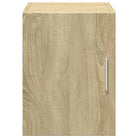 Decoratieve en praktische wandkast van bewerkt hout - Dressoirs & buffetkasten