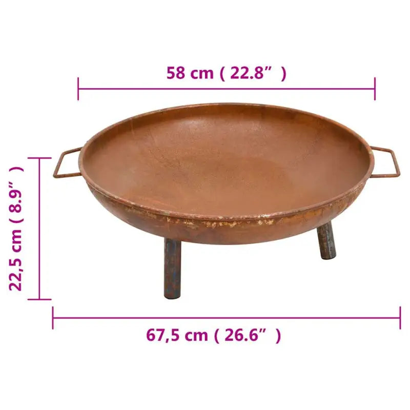 Decoratieve en sfeervolle vuurkorf voor tuin of terras - Haarden