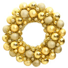 Decoratieve Kerstkrans voor een feestelijke en heldere sfeer - Goud / 1 - Decoratie voor feestdagen