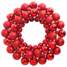 Decoratieve Kerstkrans voor een feestelijke en heldere sfeer - Rood / 1 - Decoratie voor feestdagen