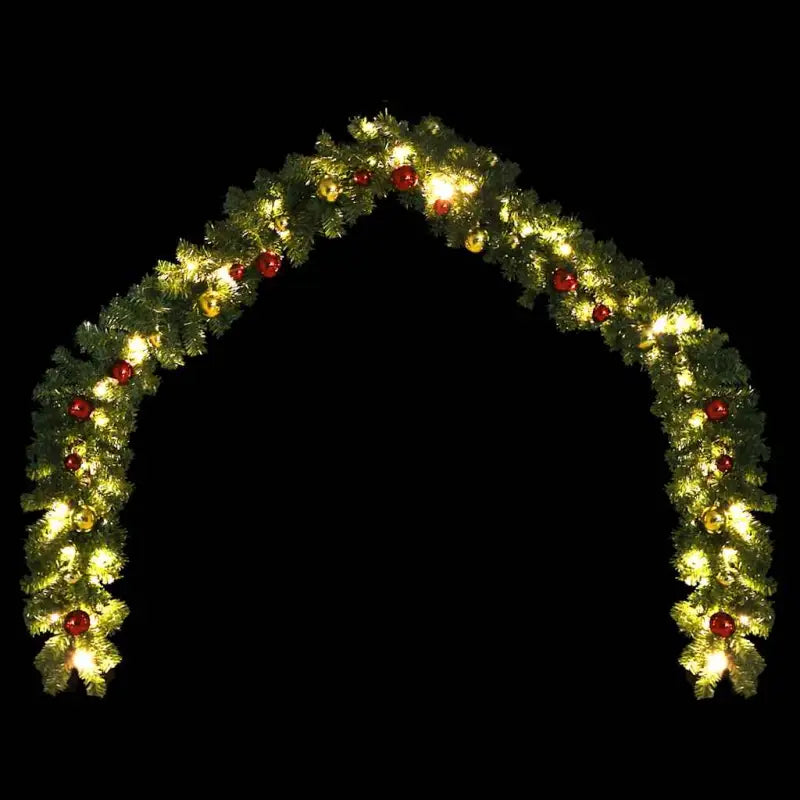 Decoratieve kerstslinger met krachtige LED’s voor feestelijke sfeer - Decoratie voor feestdagen