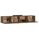 Decoratieve muuropbergkasten van bewerkt hout voor binnen en opbergruimte - Opbergkasten & lockerkasten