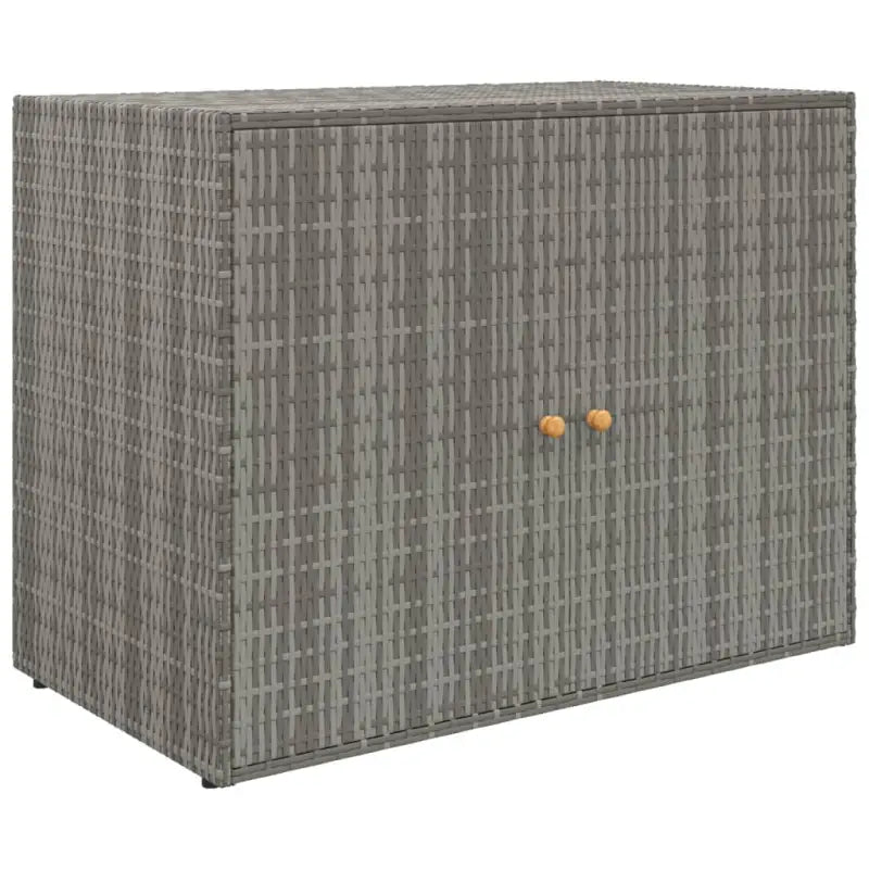 Decoratieve opbergkast van poly rattan voor binnen en buiten - Opbergkasten & lockerkasten