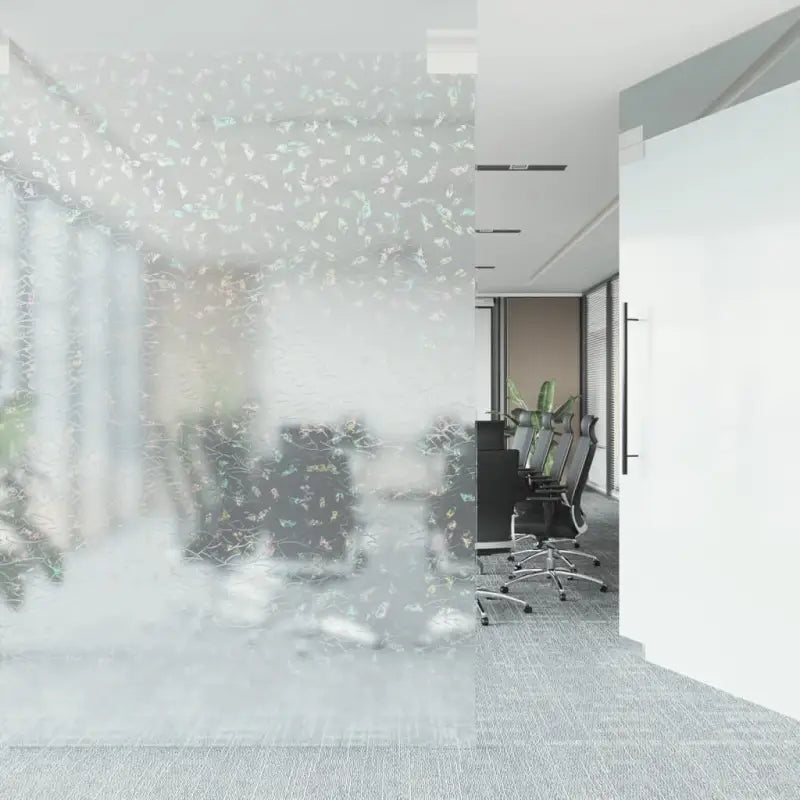 Decoratieve privacy raamfolie voor privacy en natuurlijk licht - Ruitenfolie