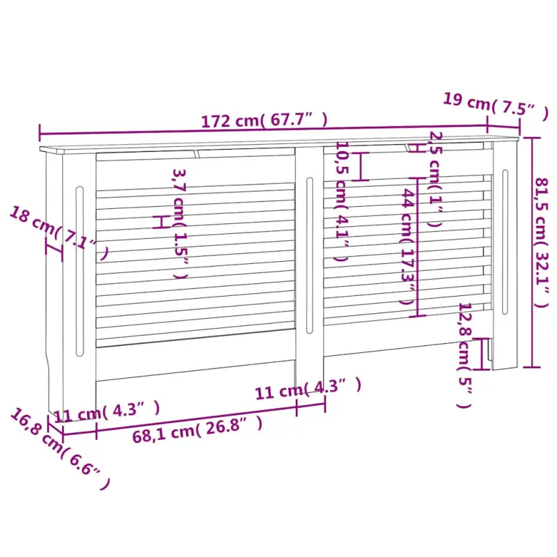 Decoratieve radiatorombouw voor meer ruimte en stijl in je woonkamer - Accessoires voor radiators