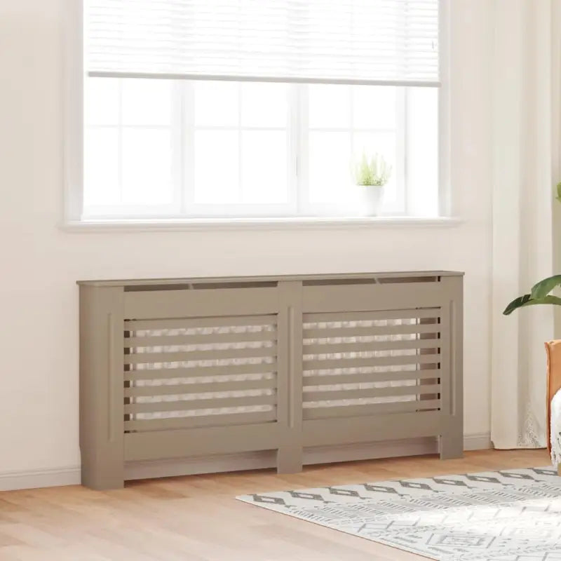 Decoratieve radiatorombouw voor meer ruimte en stijl in je woonkamer - Bruin / 172 x 19 x 81.5 cm / 1 - Accessoires