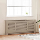 Decoratieve radiatorombouw voor meer ruimte en stijl in je woonkamer - Bruin / 205 x 20.5 x 81.5 cm / 1 - Accessoires