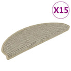 Decoratieve trapmatten voor veiligheid en bescherming - Lichtgroen / 65 x 21 x 4 cm / 15 - Trapmatten