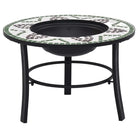 Decoratieve vuurkorf voor sfeer en warmte in tuin of terras - Groen - Haarden