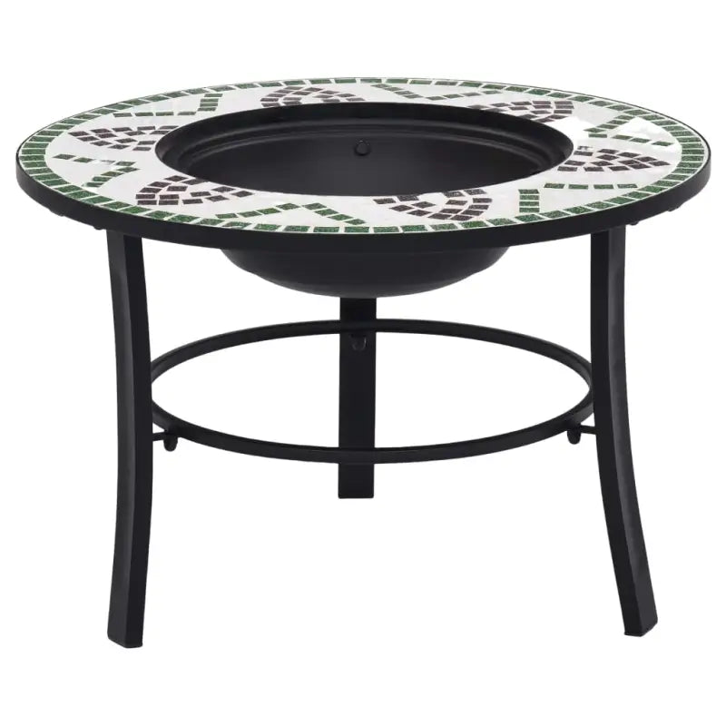 Decoratieve vuurkorf voor sfeer en warmte in tuin of terras - Groen - Haarden