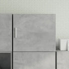 Decoratieve wandkast van bewerkt hout met duurzame en stabiele afwerking - Betongrijs / 1 - Dressoirs & buffetkasten