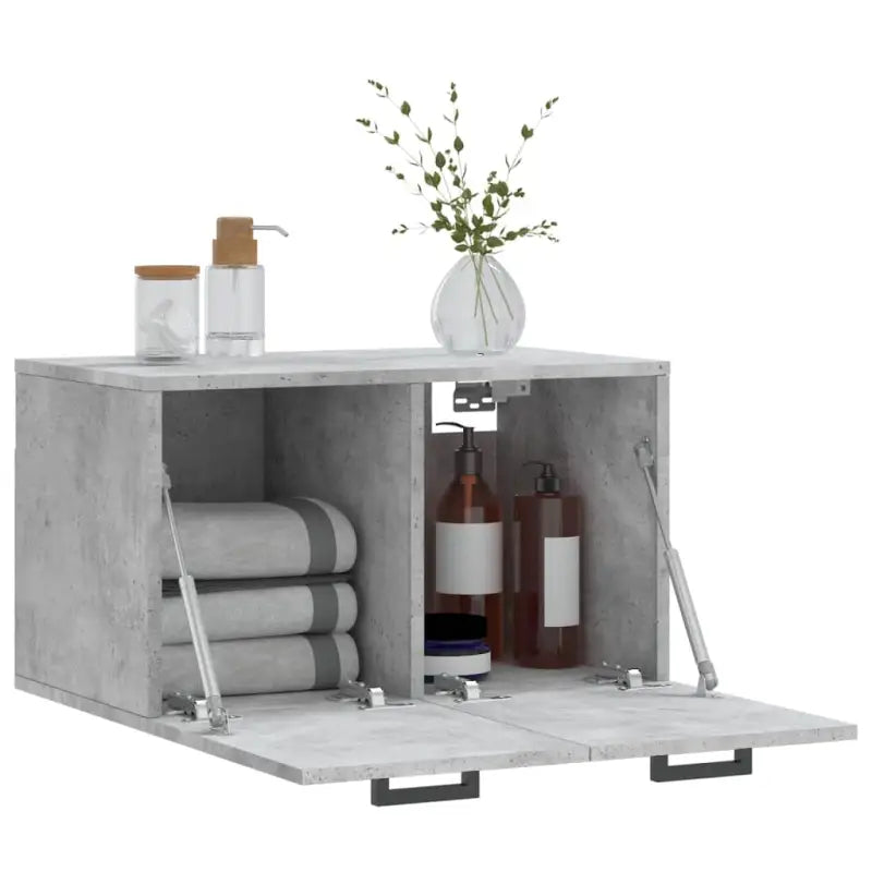 Decoratieve wandkast van bewerkt hout voor binnen en opbergruimte - Opbergkasten & lockerkasten