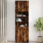 Decoratieve wandkast van bewerkt hout voor een stabiele inrichting - Dressoirs & buffetkasten