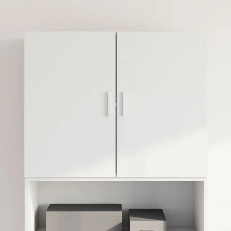 Decoratieve wandkast van bewerkt hout voor een stabiele inrichting - Wit / 1 - Dressoirs & buffetkasten