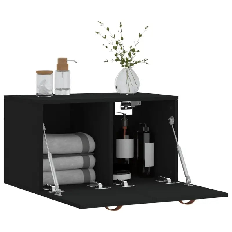 Decoratieve wandkast van bewerkt hout voor in je interieur - Opbergkasten & lockerkasten