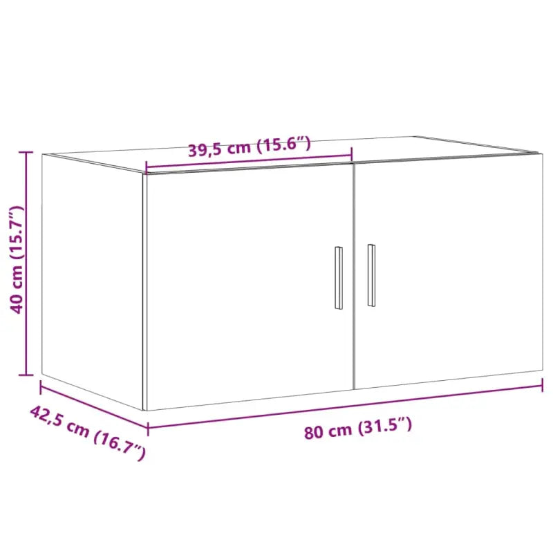 Decoratieve wandkast van bewerkt hout voor in je interieur - Dressoirs & buffetkasten