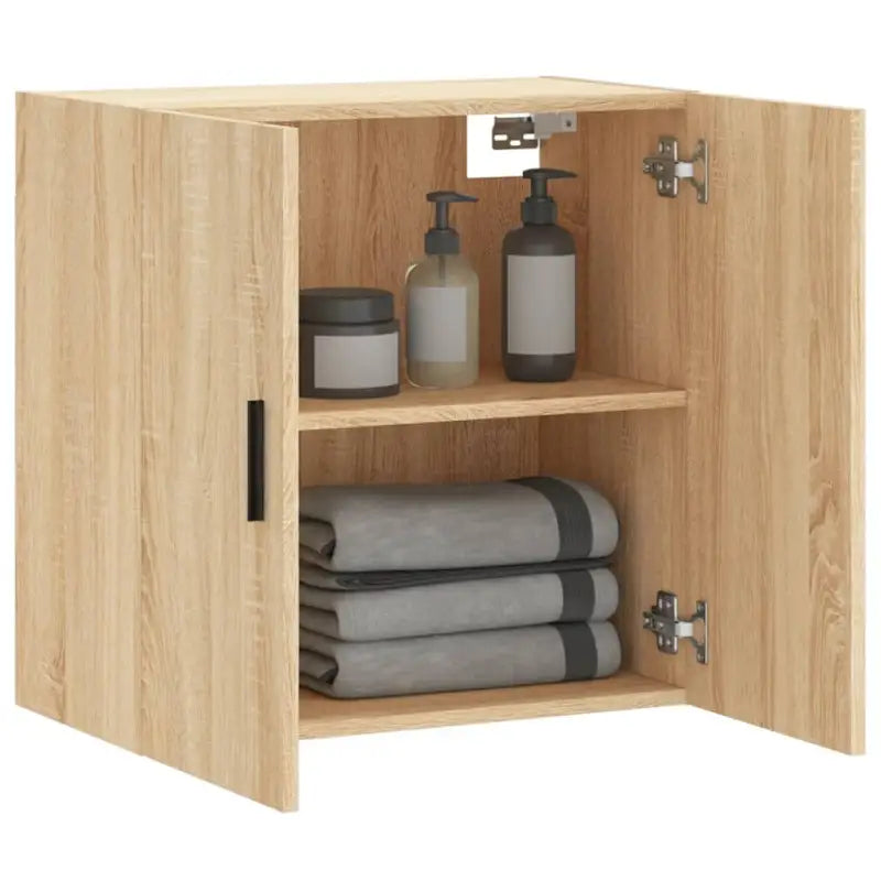 Decoratieve wandkast van bewerkt hout voor interieur en opbergruimte - Opbergkasten & lockerkasten