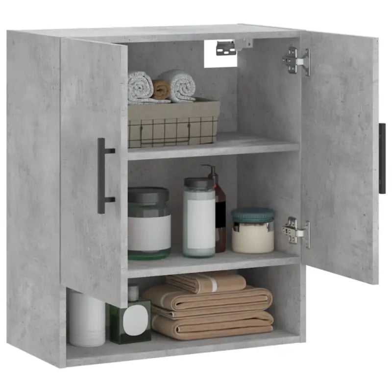 Decoratieve wandkast van bewerkt hout voor praktische opbergruimte - Opbergkasten & lockerkasten