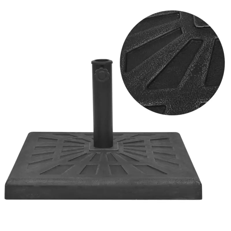 Decoratieve weerbestendige parasolvoet met vergrendelingsbout - 1 / 12 kg - Parasolvoeten