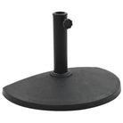 Decoratieve weerbestendige parasolvoet met vergrendelingsbout - 9 kg / Half rond - Parasolvoeten