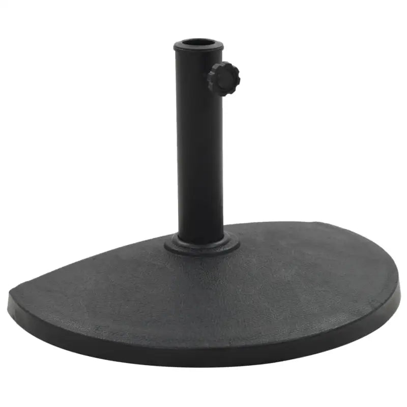 Decoratieve weerbestendige parasolvoet met vergrendelingsbout - 9 kg / Half rond - Parasolvoeten
