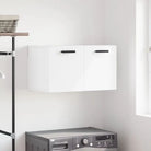 Decoreer met een wandkast van bewerkt hout voor een praktische uitstraling - Wit / 60 x 36.5 x 35 cm / 1 - Opbergkasten