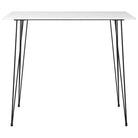Design eettafel met MDF blad en metalen poten voor in huis - Eettafels
