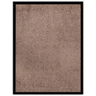 Deurmat met gedraaide heatset en velours oppervlak voor vuilcontrole - Bruin / 60 x 80 cm / 1 - Deurmatten