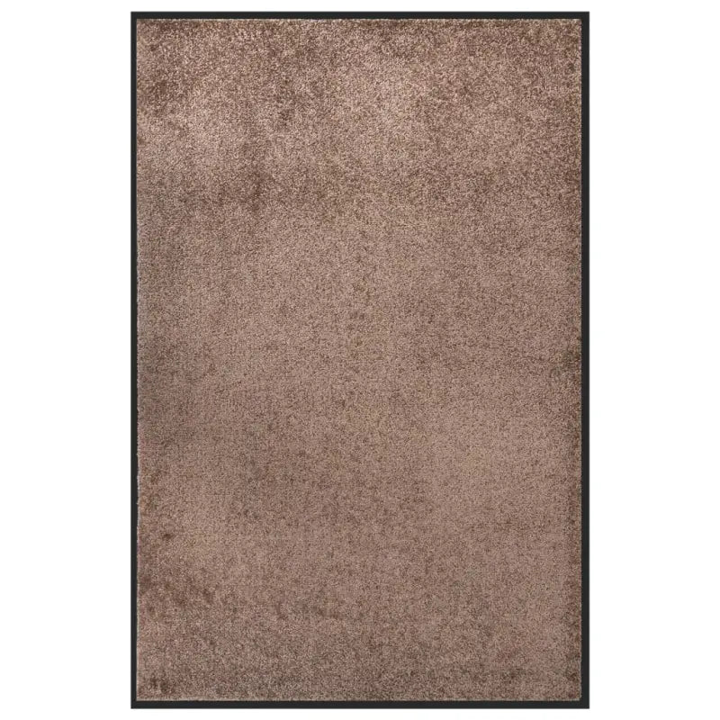 Deurmat met gedraaide heatset en velours oppervlak voor vuilcontrole - Bruin / 80 x 120 cm / 1 - Deurmatten