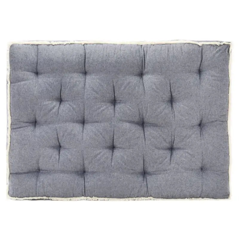 Dikker bankkussen voor tuinzit en binnenbank met kleurvulling - Blauw / 1 / Zitkussen - Stoelkussens