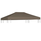 Doek voor Partytent en Prieel Waterbestendig Polyester PVC - Taupe / 3 x 4 m / 1 - Doeken voor partytenten & prieeltjes