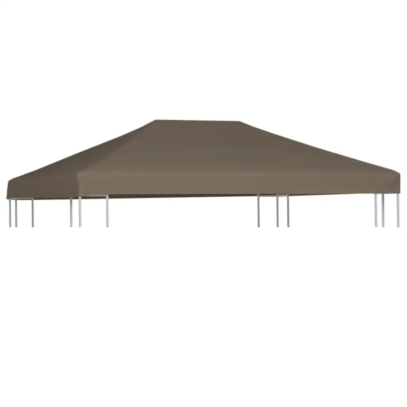 Doek voor Partytent en Prieel Waterbestendig Polyester PVC - Taupe / 3 x 4 m / 1 - Doeken voor partytenten & prieeltjes