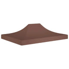 Doeken voor partytenten en prieeltjes met levering bevat de ideale vervanging - Bruin / 4 x 3 m / 1 - Doeken