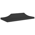 Doeken voor partytenten en prieeltjes met levering bevat de ideale vervanging - Zwart / 6 x 3 m / 1 - Doeken