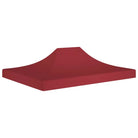 Doeken voor partytenten en prieeltjes met levering bevat de ideale vervanging - Bordeauxrood / 4 x 3 m / 1 - Doeken