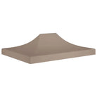 Doeken voor partytenten en prieeltjes met levering bevat de ideale vervanging - Taupe / 4.5 x 3 m / 1 - Doeken