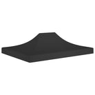 Doeken voor partytenten en prieeltjes met levering bevat de ideale vervanging - Zwart / 4.5 x 3 m / 1 - Doeken