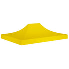 Doeken voor partytenten en prieeltjes met levering bevat de ideale vervanging - Geel / 4 x 3 m / 1 - Doeken