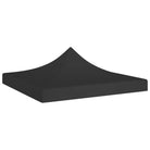 Doeken voor partytenten en prieeltjes met levering bevat de ideale vervanging - Zwart / 2 x 2 m / 1 - Doeken