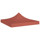 Doeken voor partytenten en prieeltjes met levering bevat de ideale vervanging - Terracotta / 2 x 2 m / 1 - Doeken