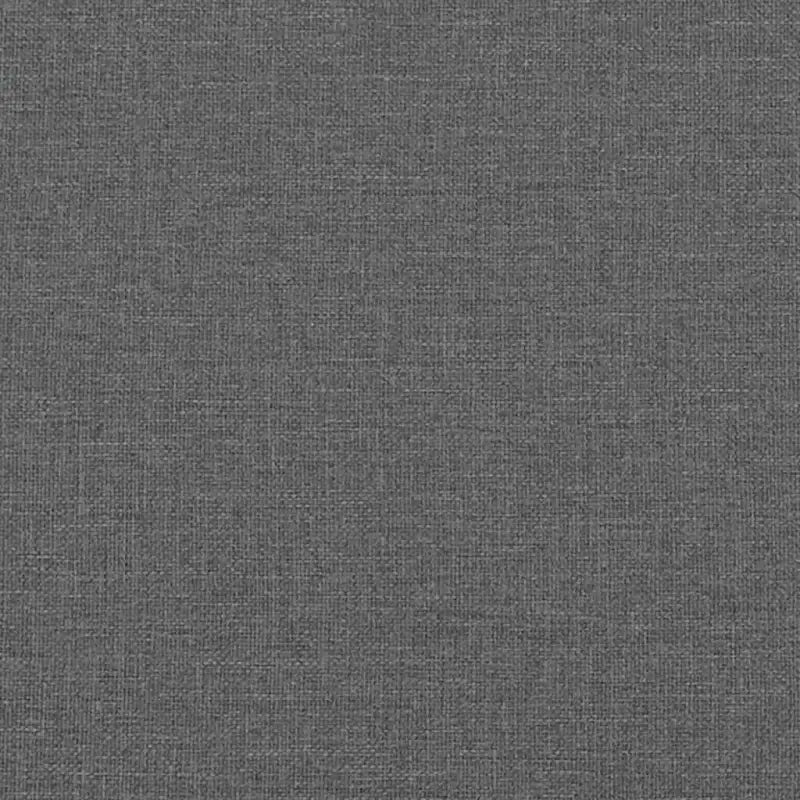 Donkergrijs bedframe met ademend vermogen en duurzaam polyester doek - Bedden & bedframes